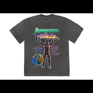 Travis Scott Back Bling Tee size S